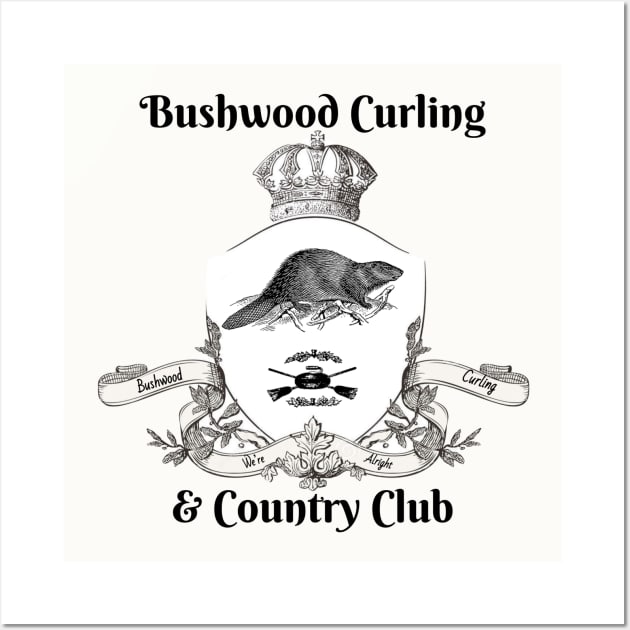 Bushwood Curling Club Wall Art by BushwoodCurling